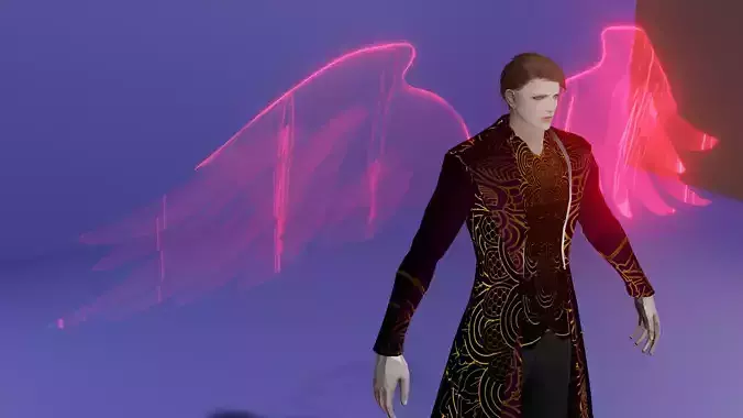 Abed the Angel 3D model