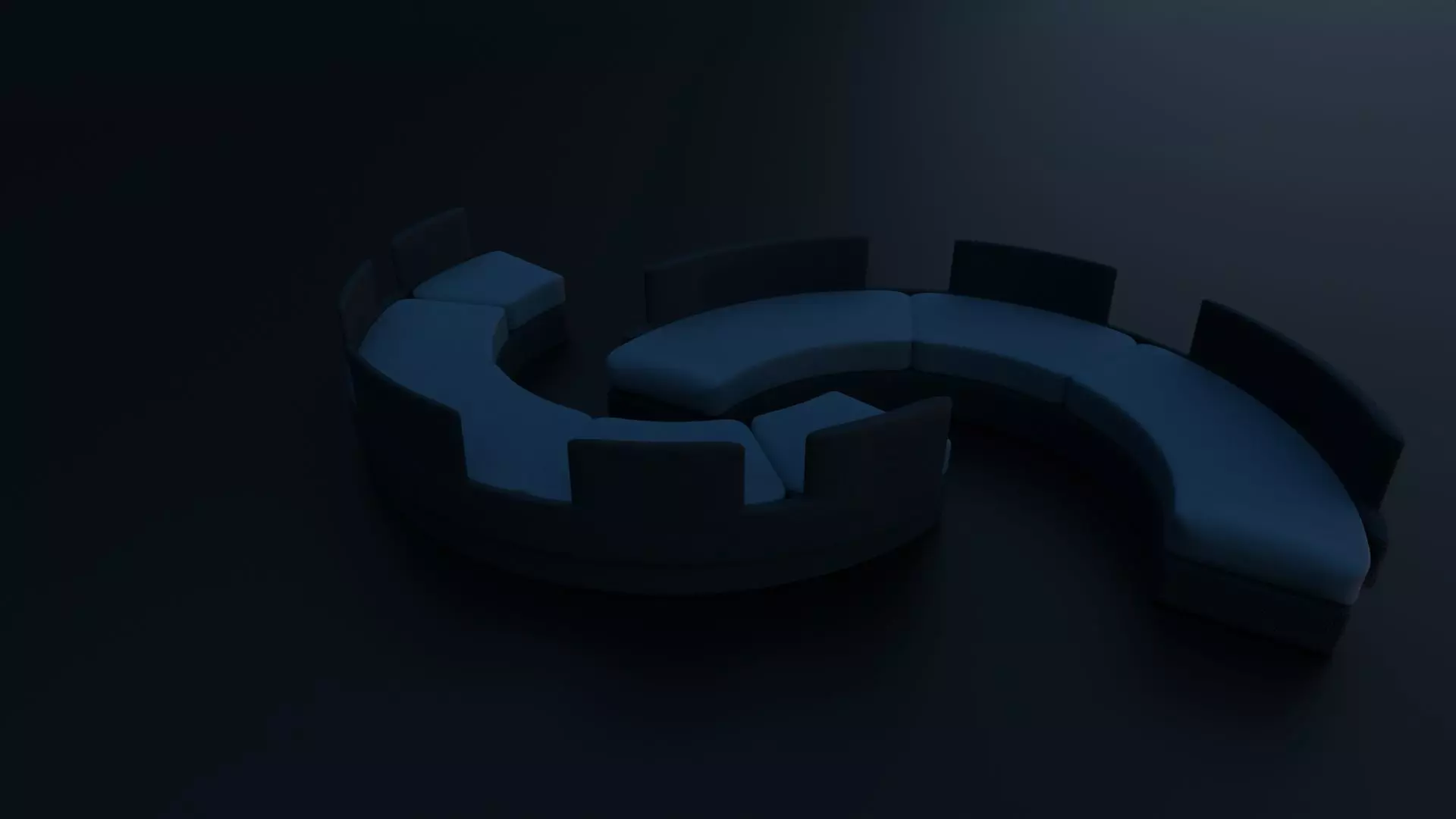 CURVATURE SOFA 3D model