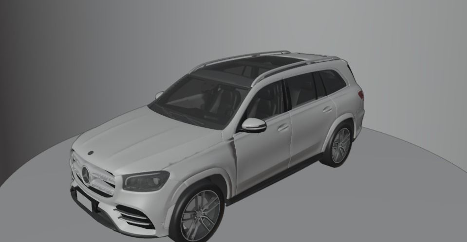 Mercedes Benz GLS 580 2020 3D model_2