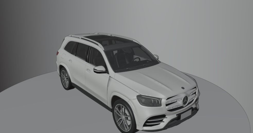 Mercedes Benz GLS 580 2020 3D model_1
