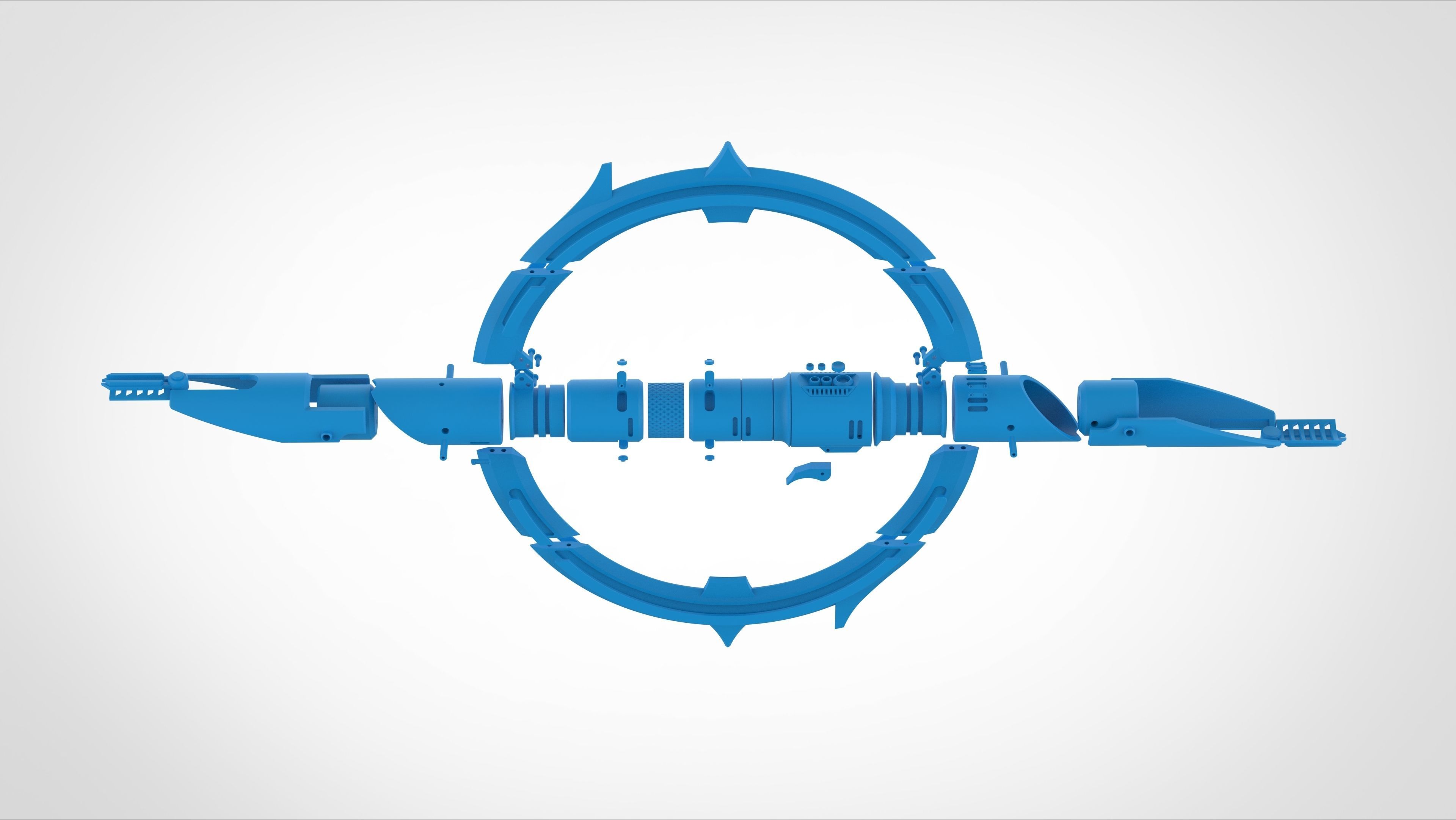 Marroks Lightsaber from the series Ahsoka 2023 3D print model_49