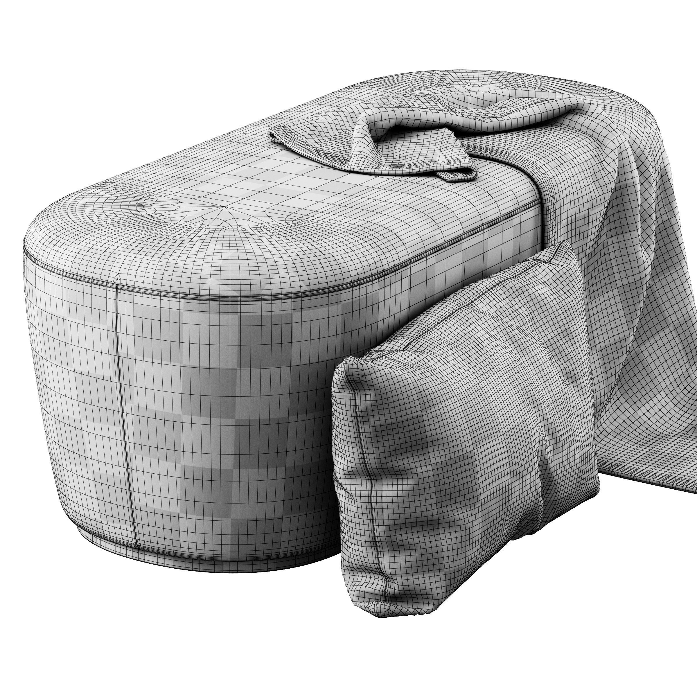 Radar Bench 120 by Frezza 3D model_4