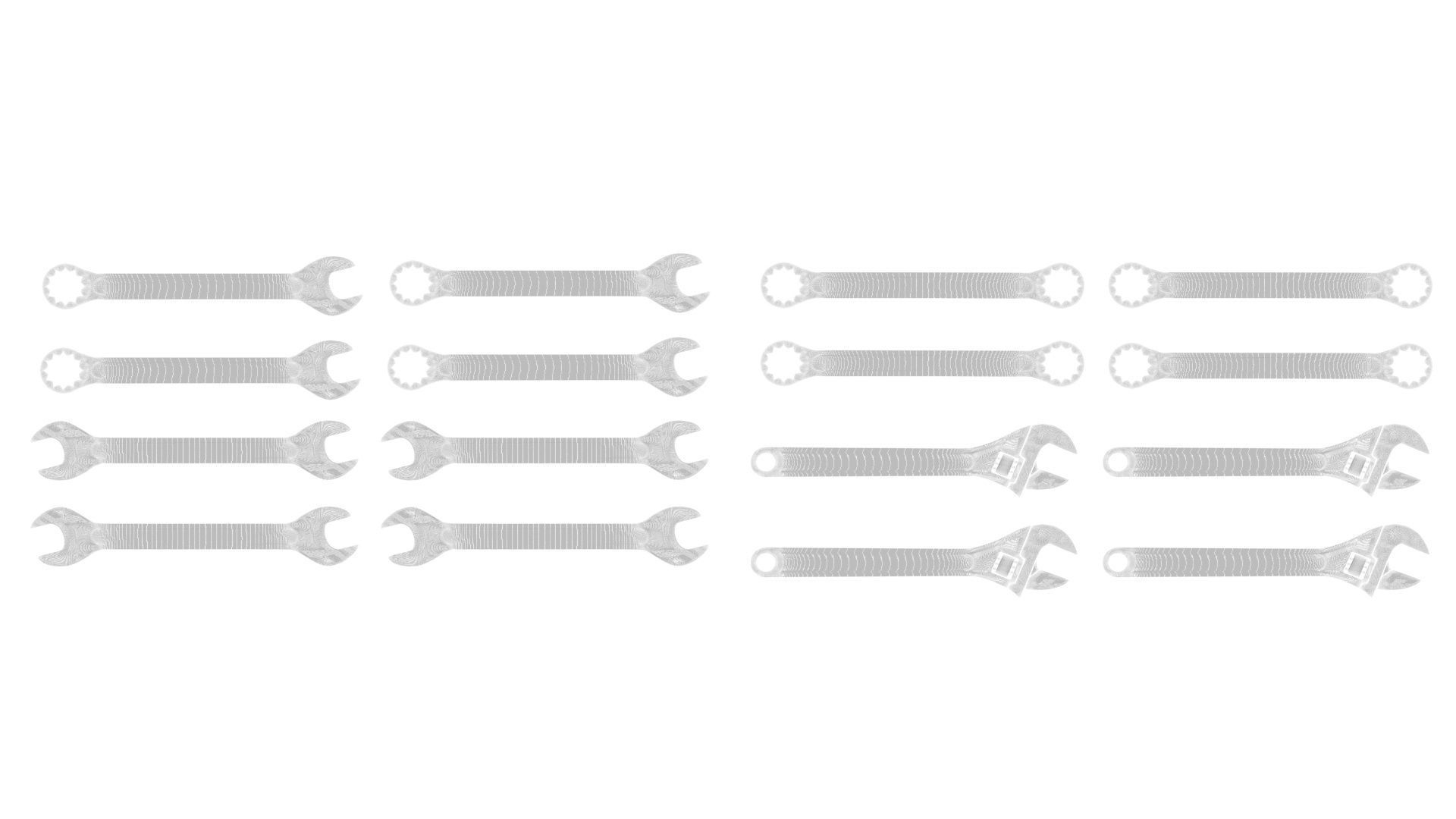 Wrenches Set 3D model_27
