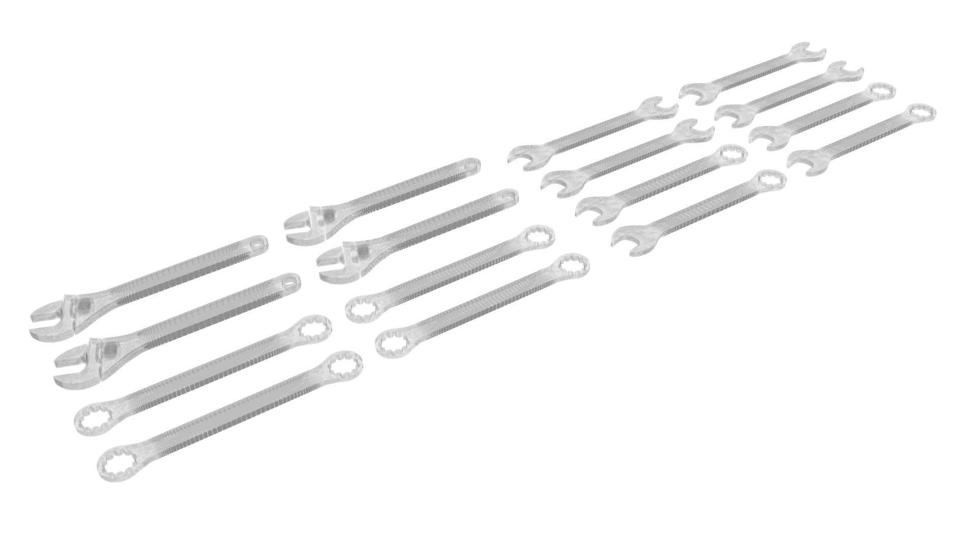 Wrenches Set 3D model_24