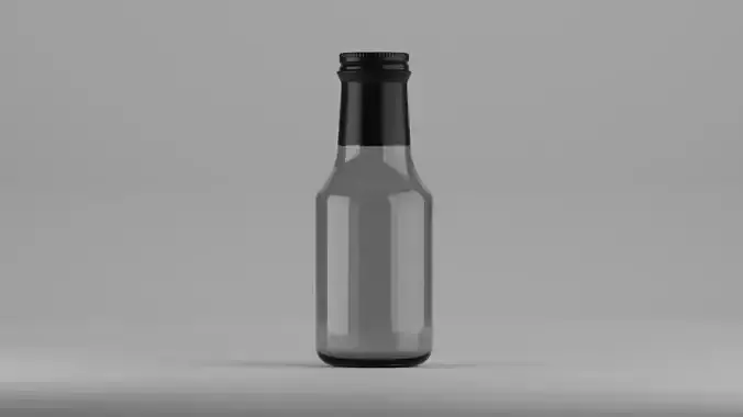 Sauce Bottle 3D model