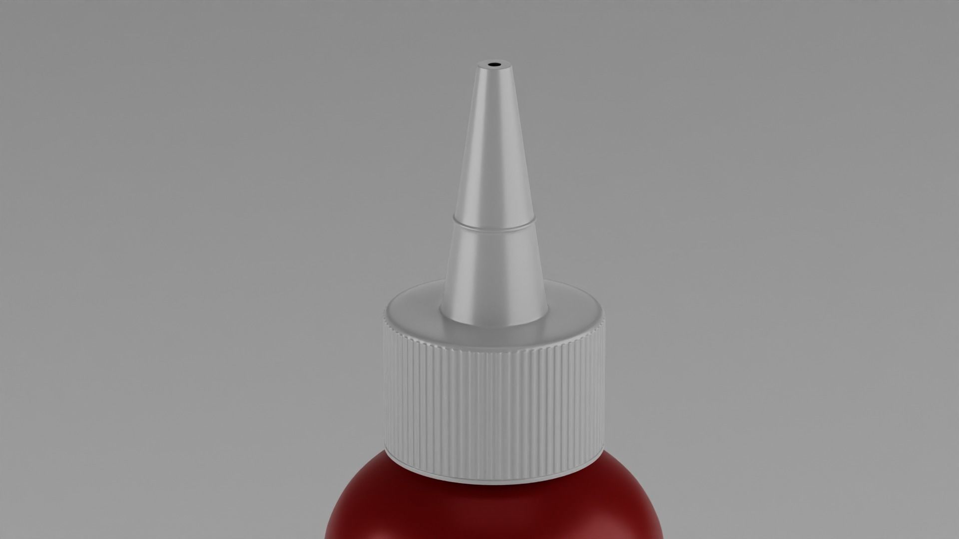 Sauce Bottle 3D model_3