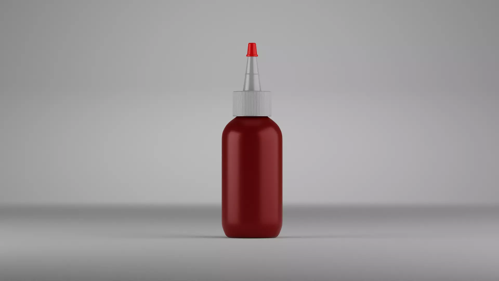 Sauce Bottle 3D model_0