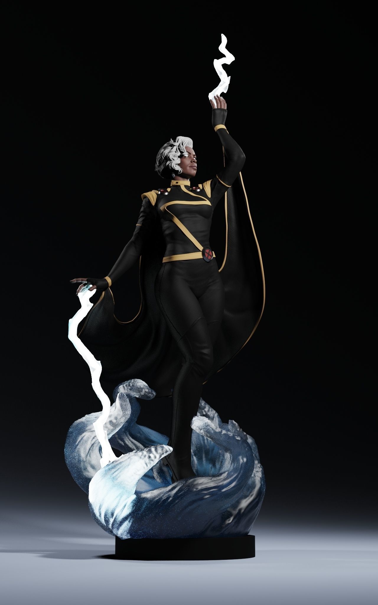 Storm X-Men Statue 3D Print Model 3D print model_1