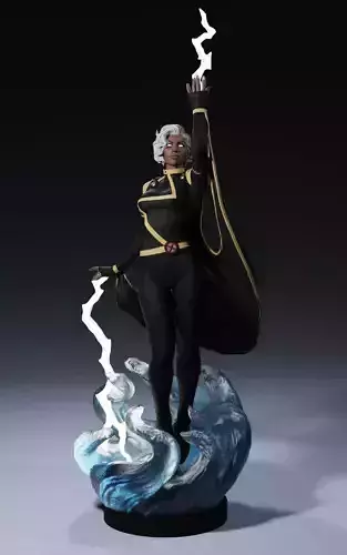 Storm X-Men Statue 3D Print Model