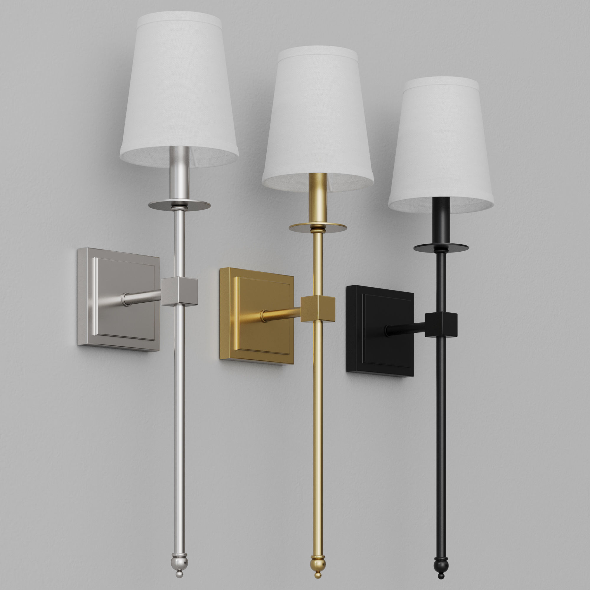 Sconce Louvre Home Monroe 3D model_8