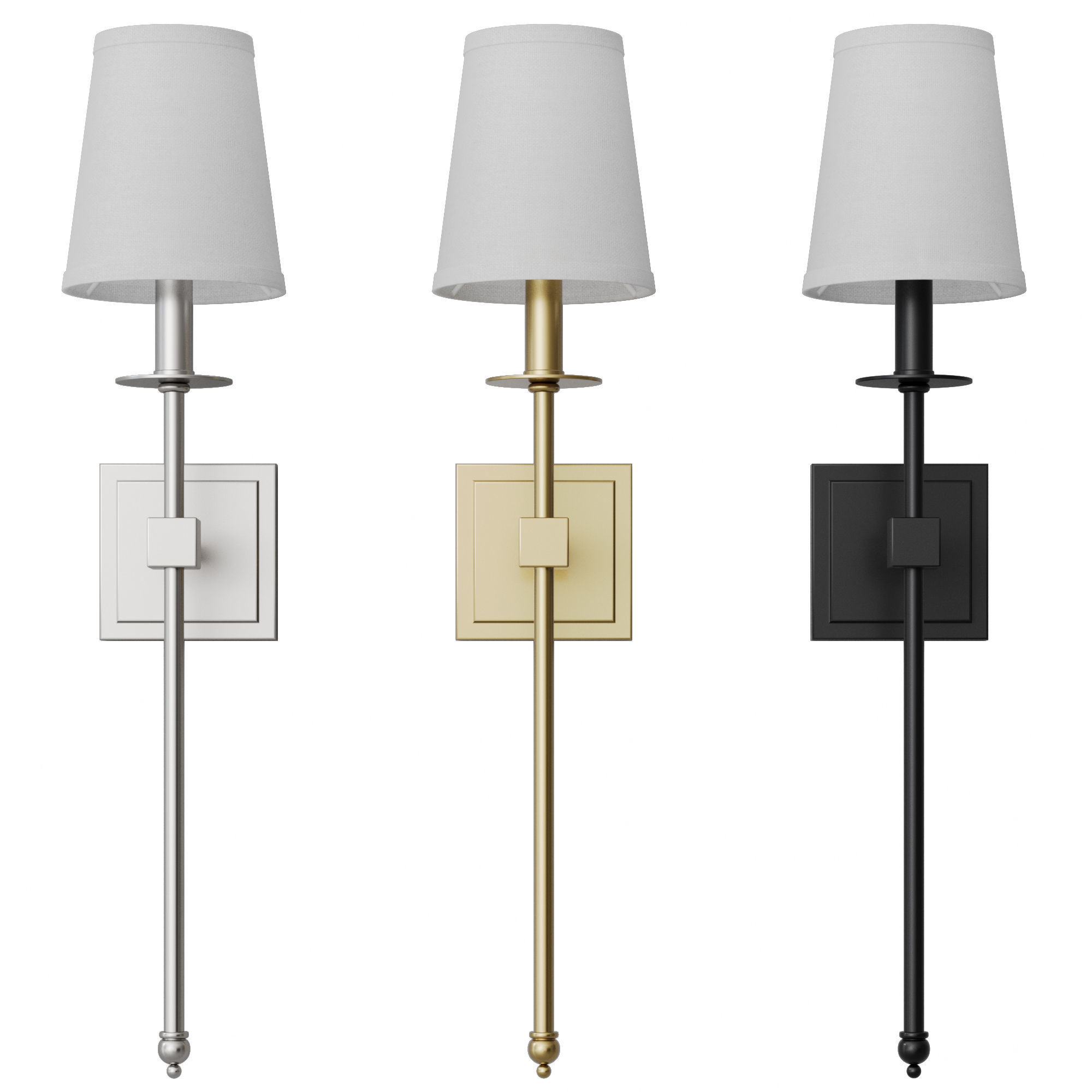 Sconce Louvre Home Monroe 3D model_10