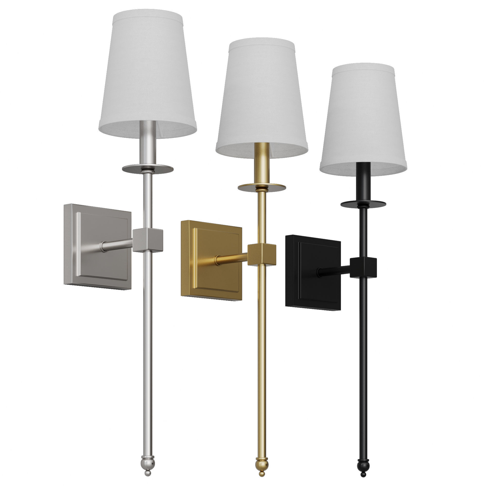 Sconce Louvre Home Monroe 3D model_11