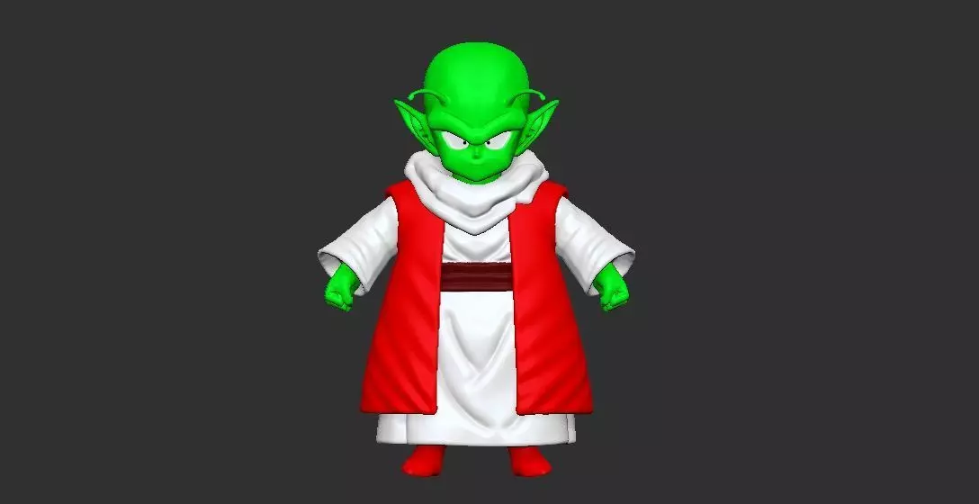 Dende - Dragon Ball - 3d model - Print - Split part 3D print model_0
