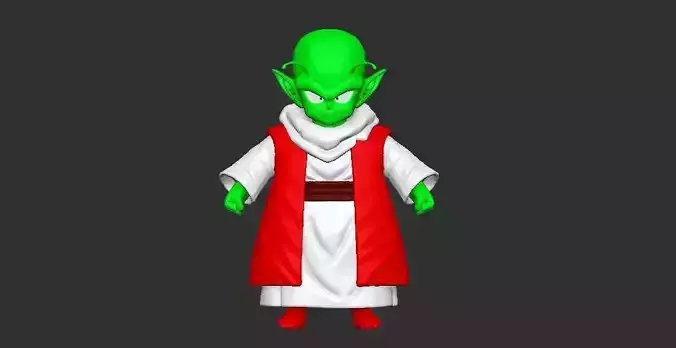 Dende - Dragon Ball - 3d model - Print - Split part