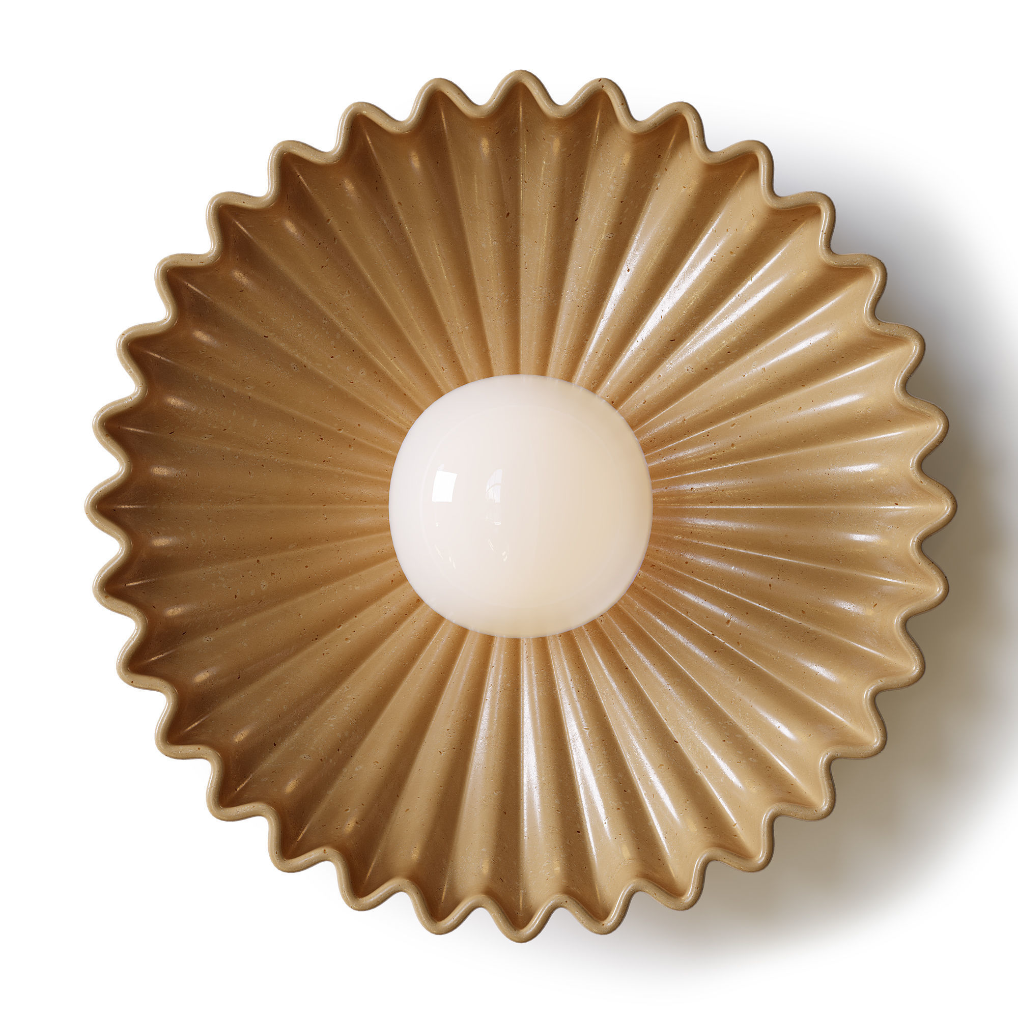 Ostro Wall Lamp Low-poly 3D model_1