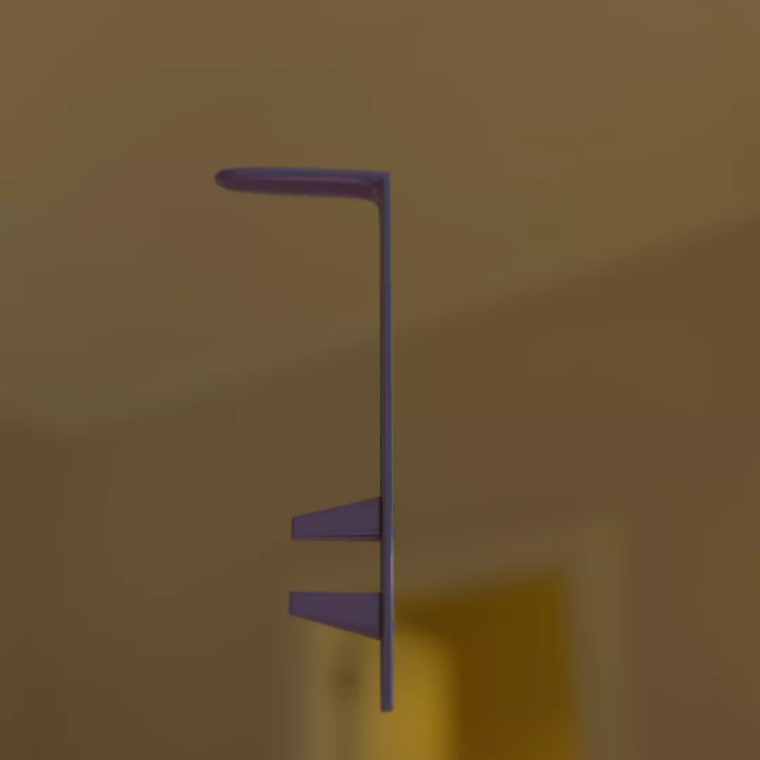 Desktop Headphone Rack 3D Printable Design 3D print model_0