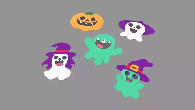 Halloween Candies Pack 02