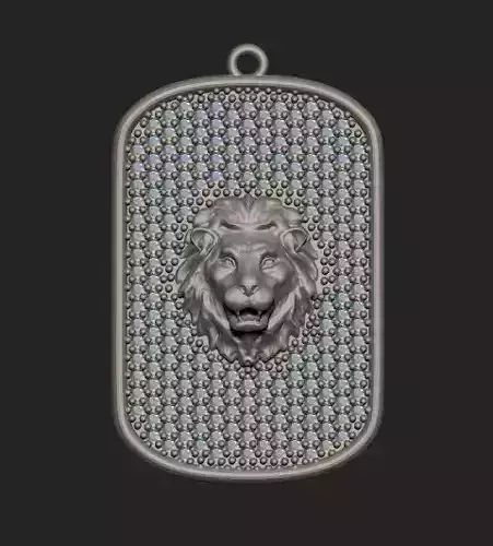lion necklace
