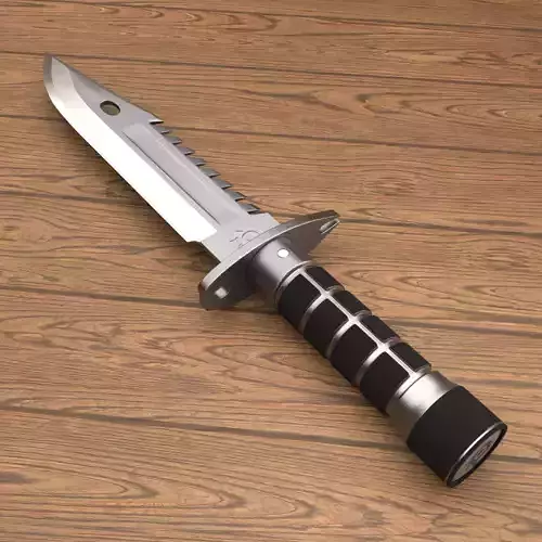 Metal Army Knife