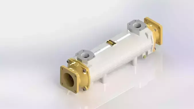 Heat Exchanger 3D design