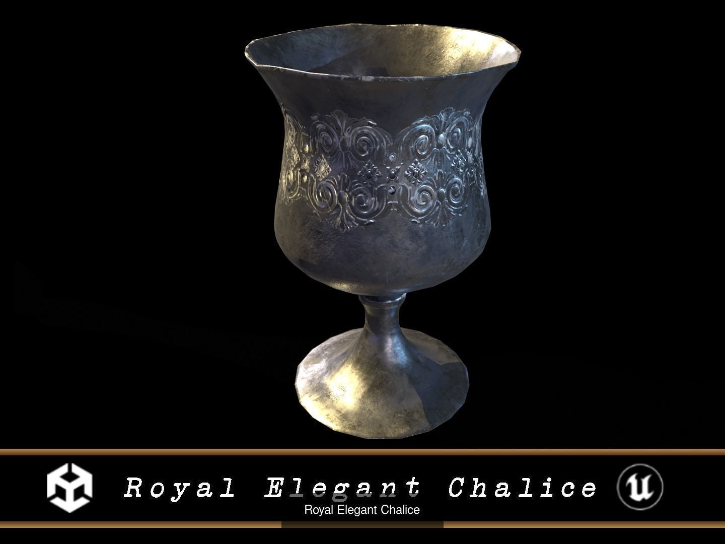 Chalice Set 3D Model Collection_8