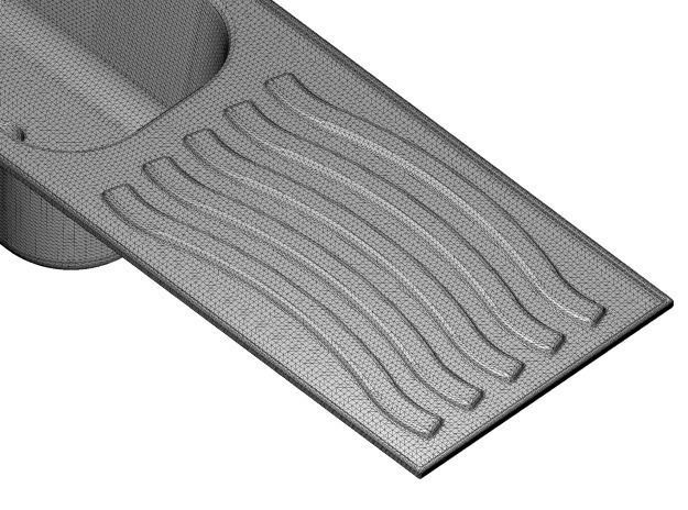 Rusty Kitchen Sink Drainboard 3D model_9