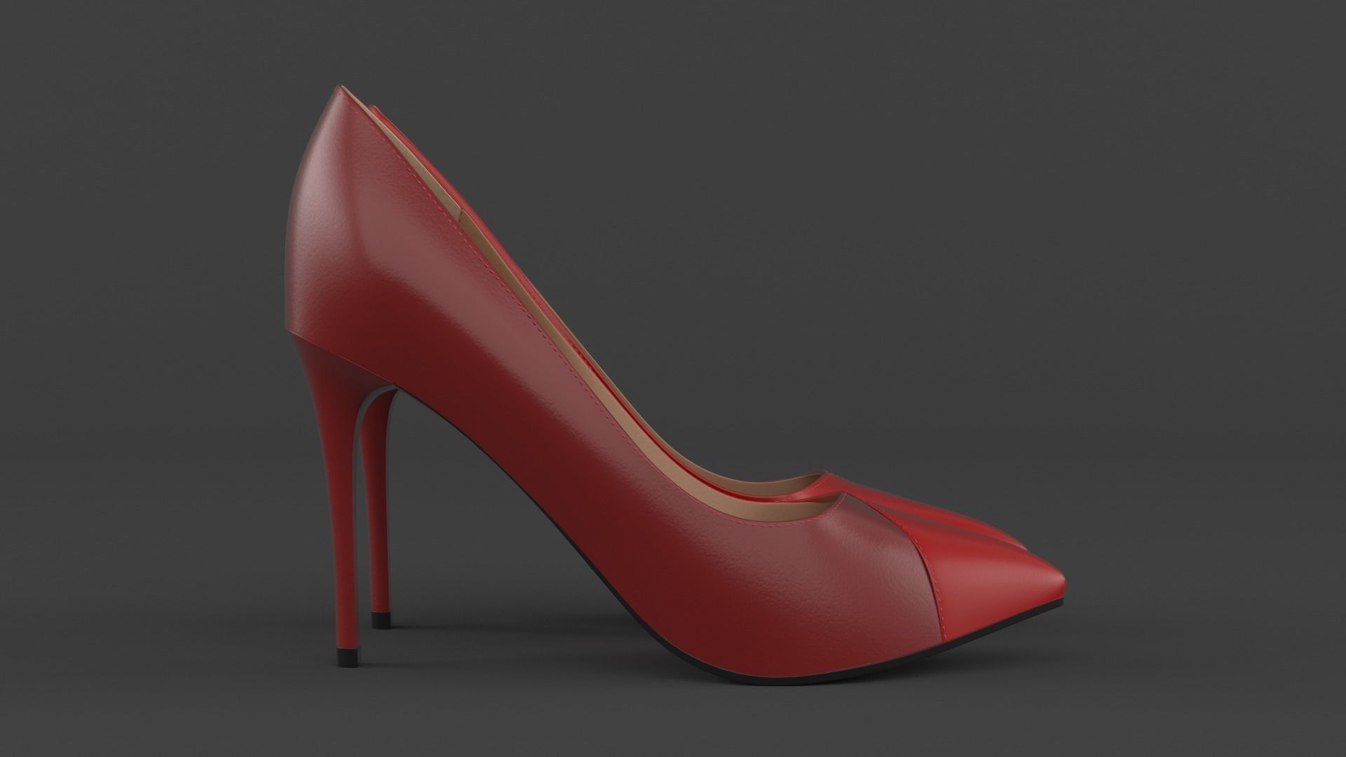 Women Shoes 3D model_3