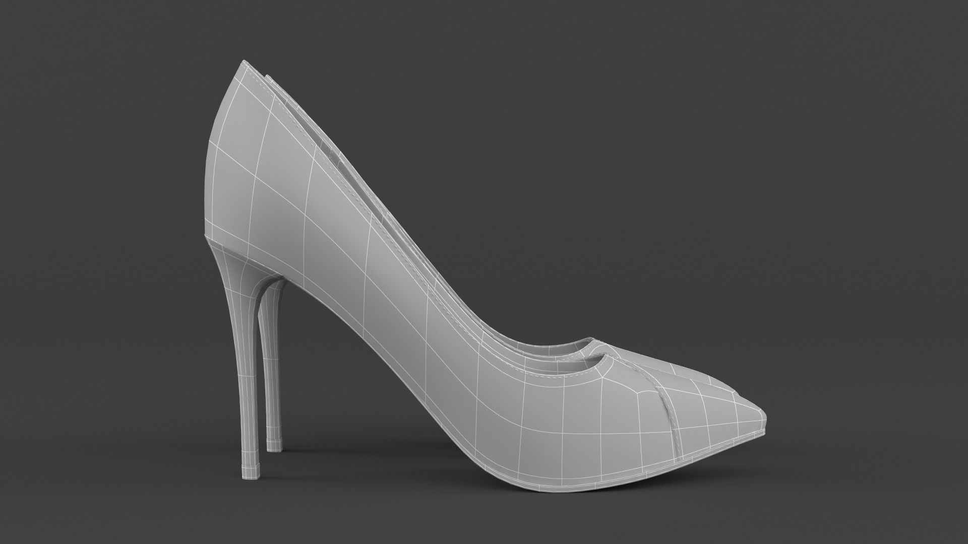 Women Shoes 3D model_9