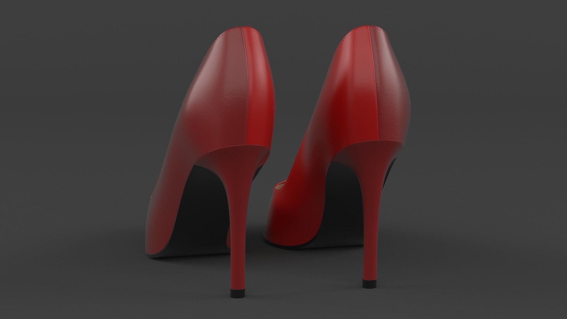 Women Shoes 3D model_4