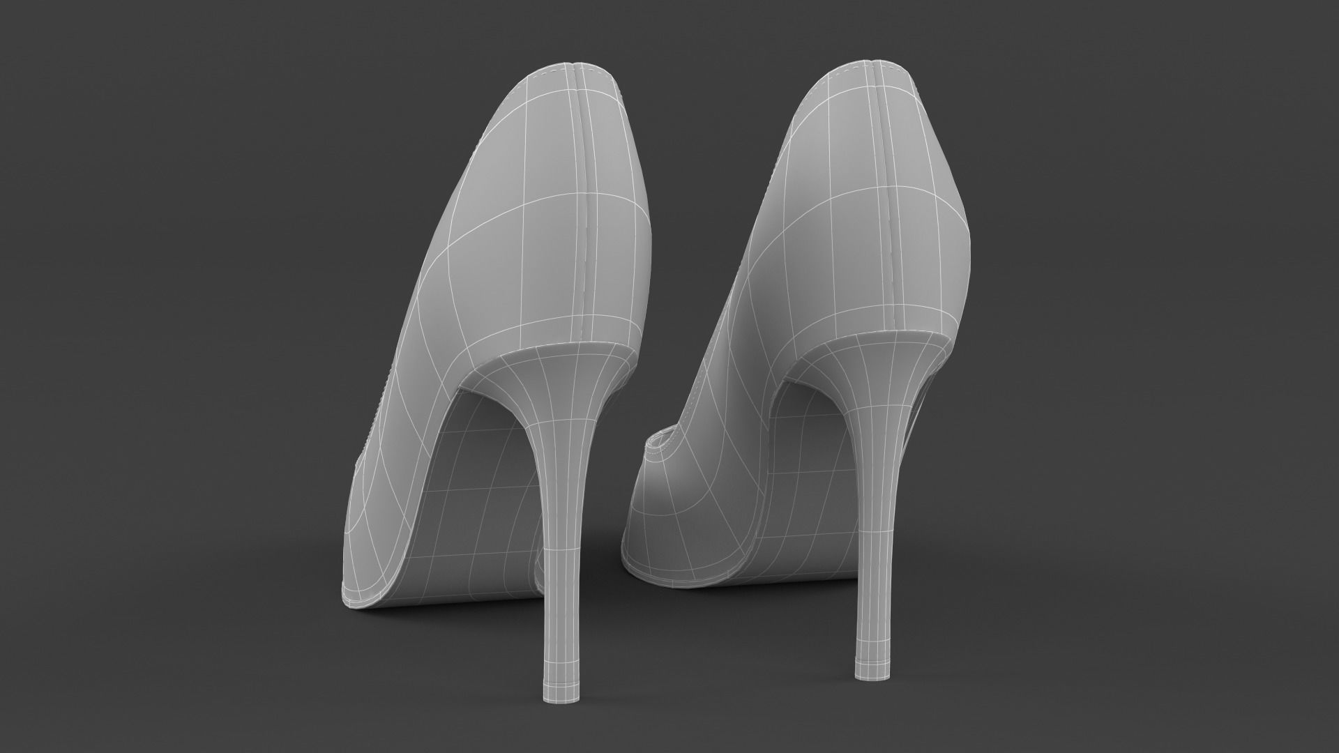 Women Shoes 3D model_10