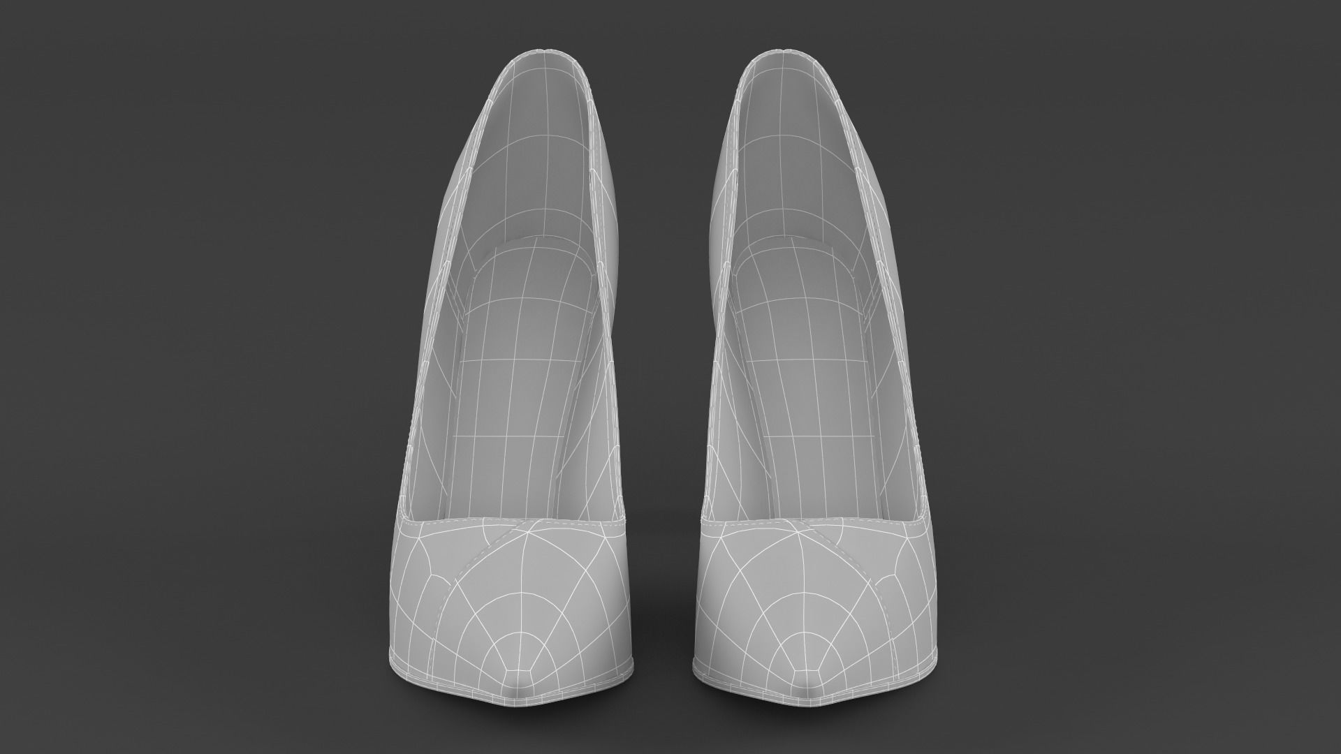 Women Shoes 3D model_7