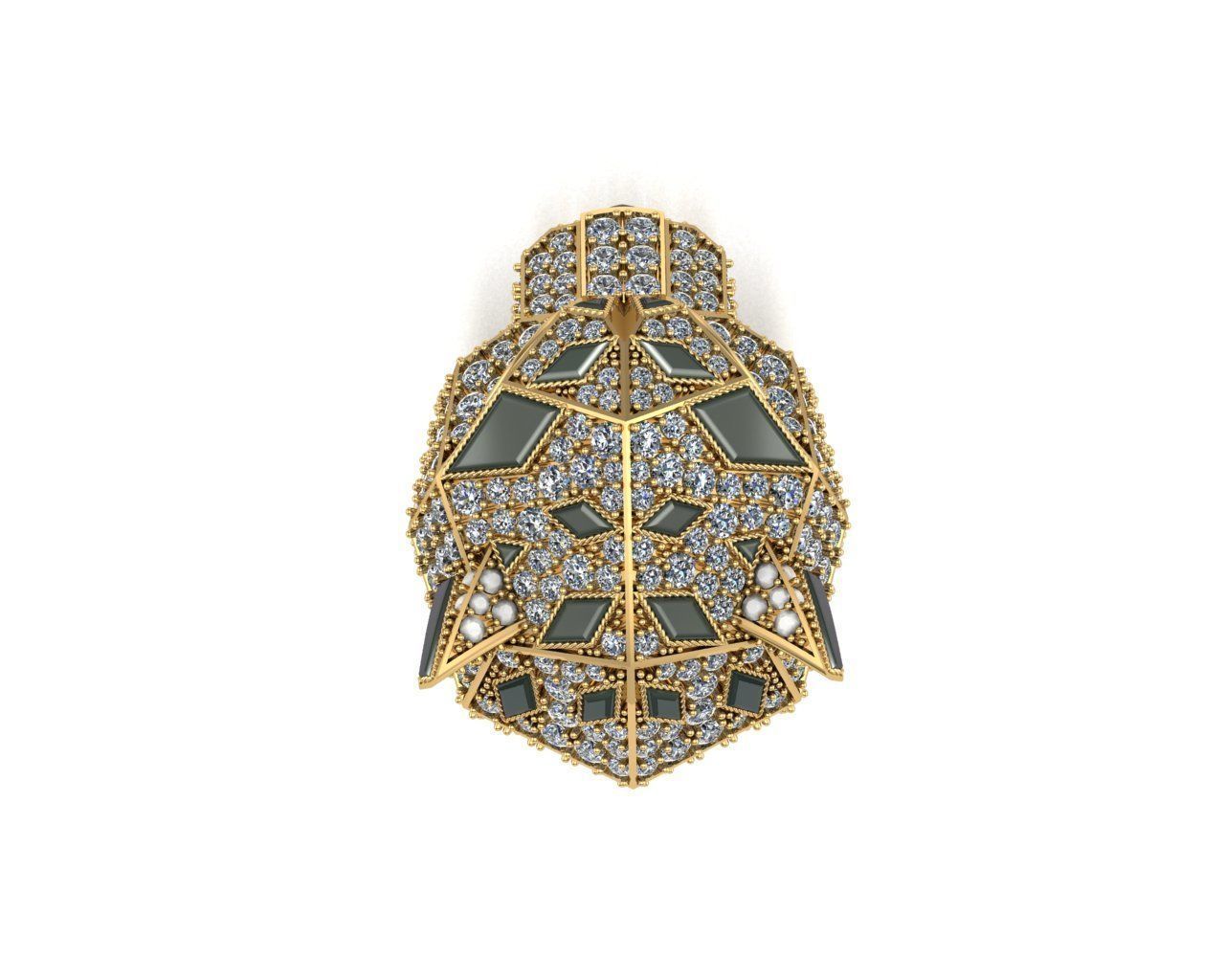 Tiger Leopard Ring men New model 3D 3D print model_5