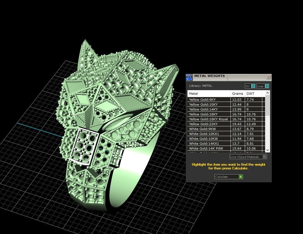 Tiger Leopard Ring men New model 3D 3D print model_9