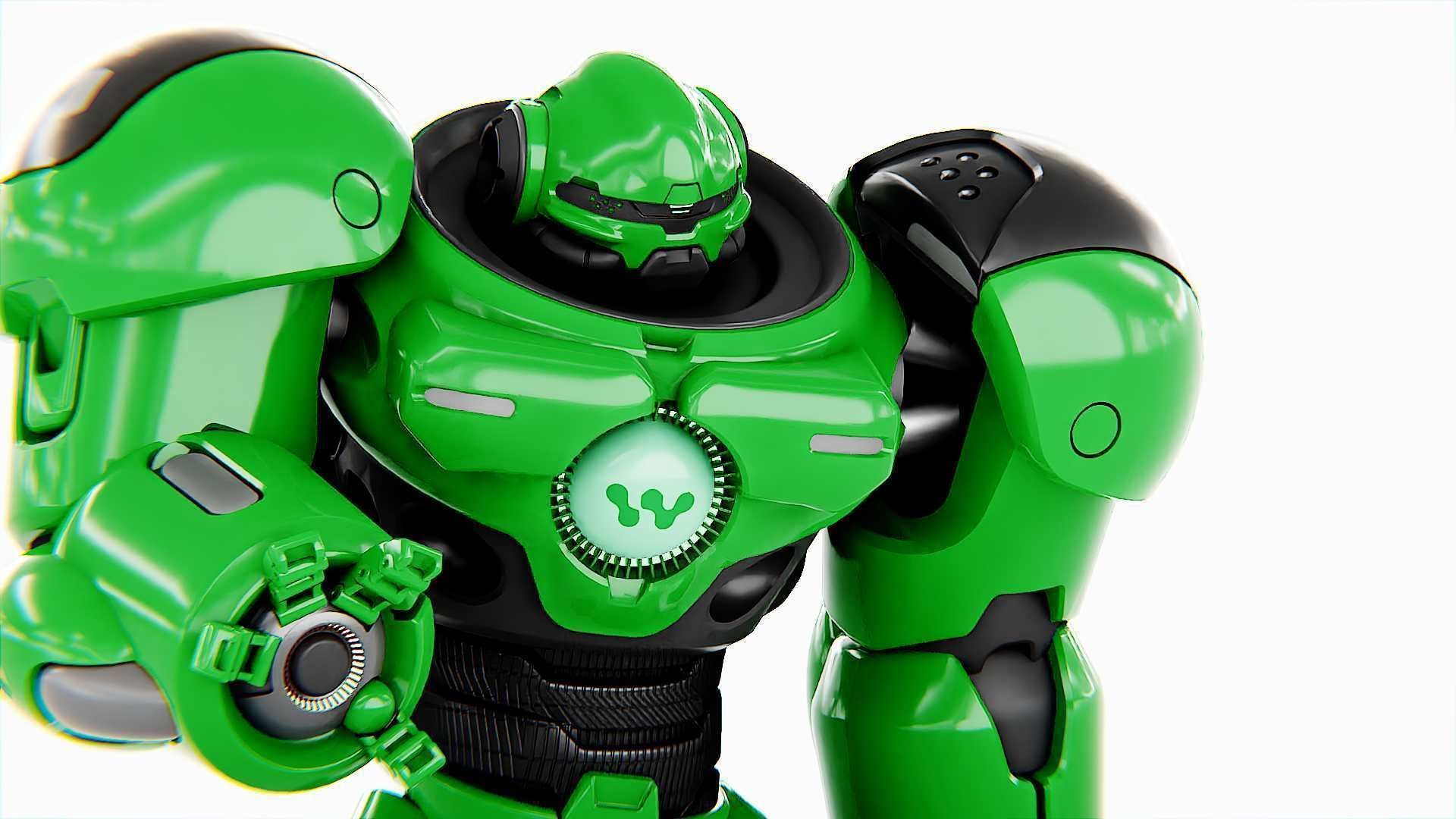 BATTLE DROID  GOLIATH  V-2    RIGGED 3D model_25