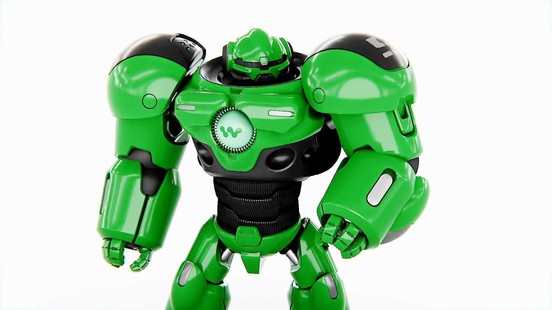 BATTLE DROID  GOLIATH  V-2    RIGGED 3D model_3