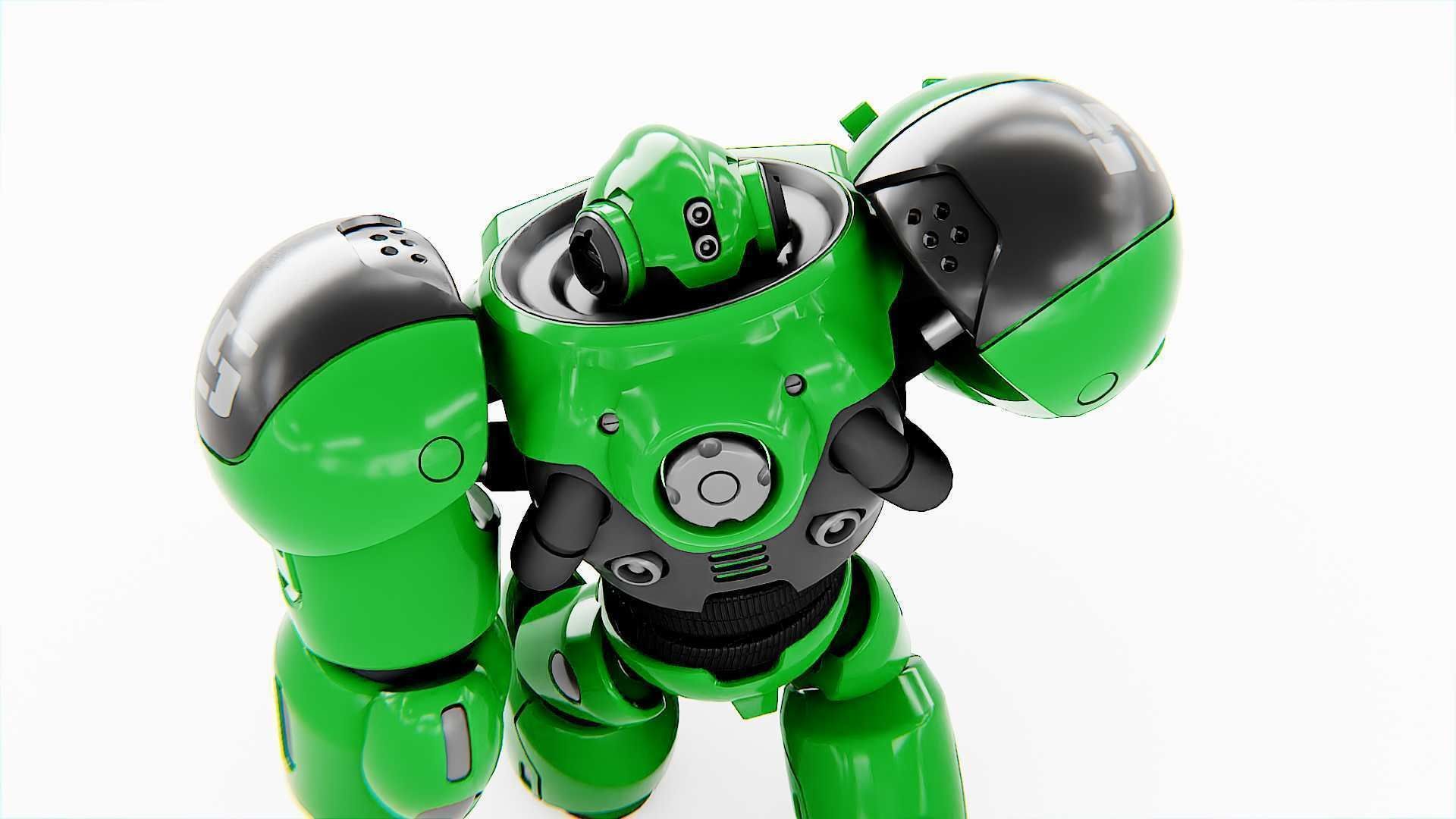 BATTLE DROID  GOLIATH  V-2    RIGGED 3D model_29