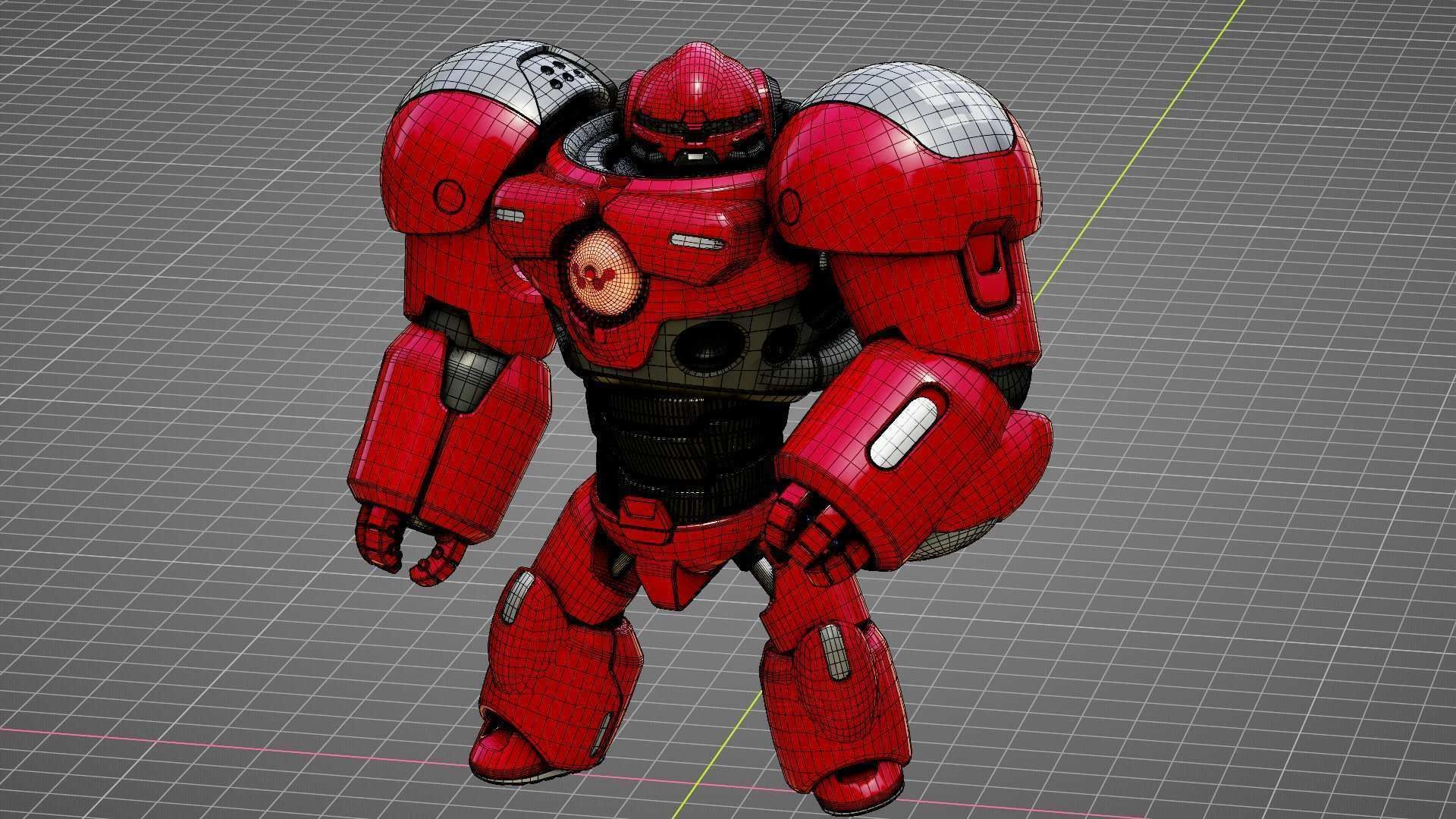 BATTLE DROID  GOLIATH  V-2    RIGGED 3D model_35