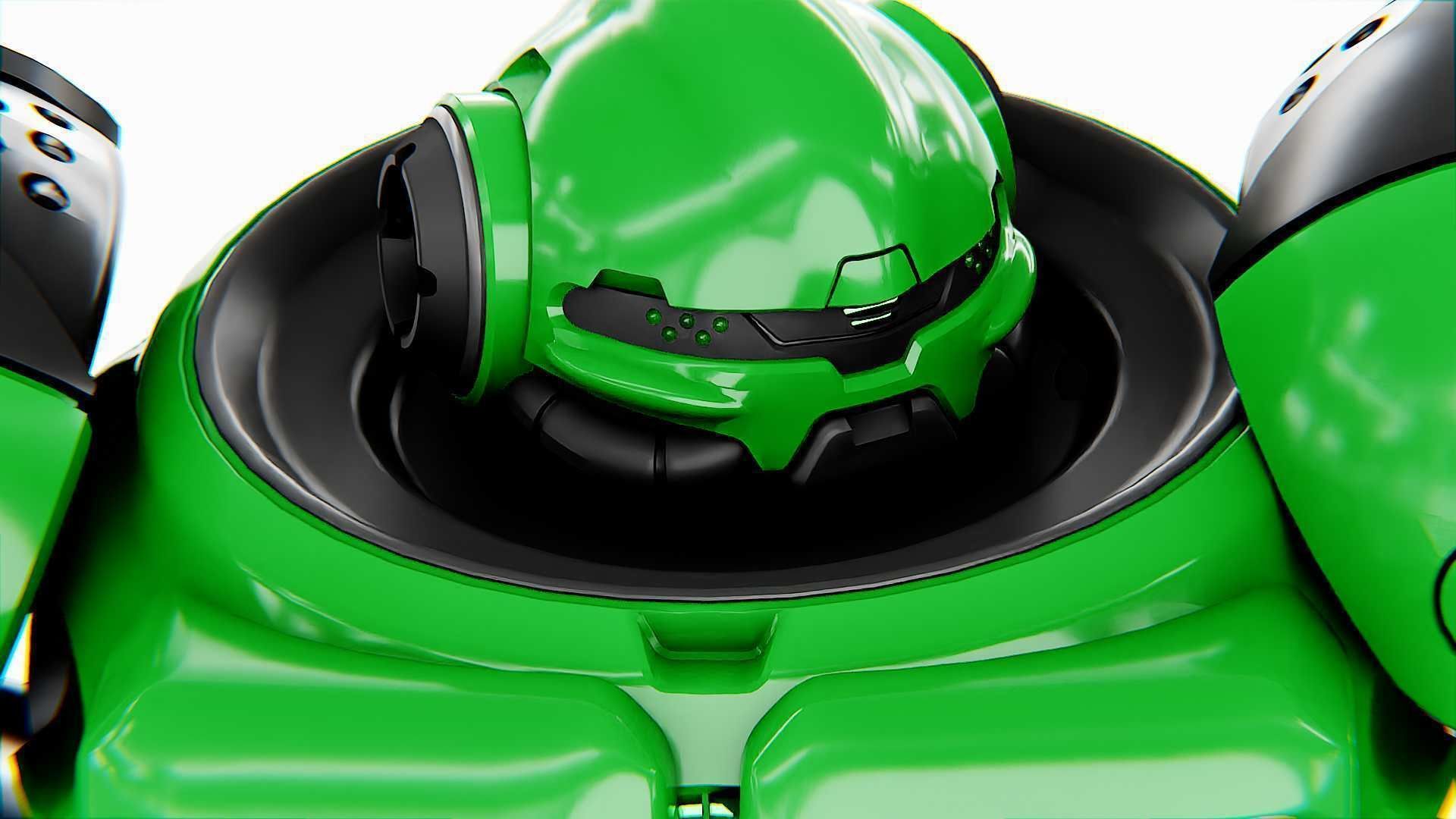 BATTLE DROID  GOLIATH  V-2    RIGGED 3D model_15