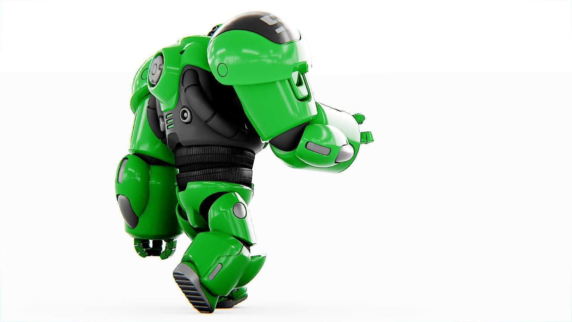 BATTLE DROID  GOLIATH  V-2    RIGGED 3D model_23