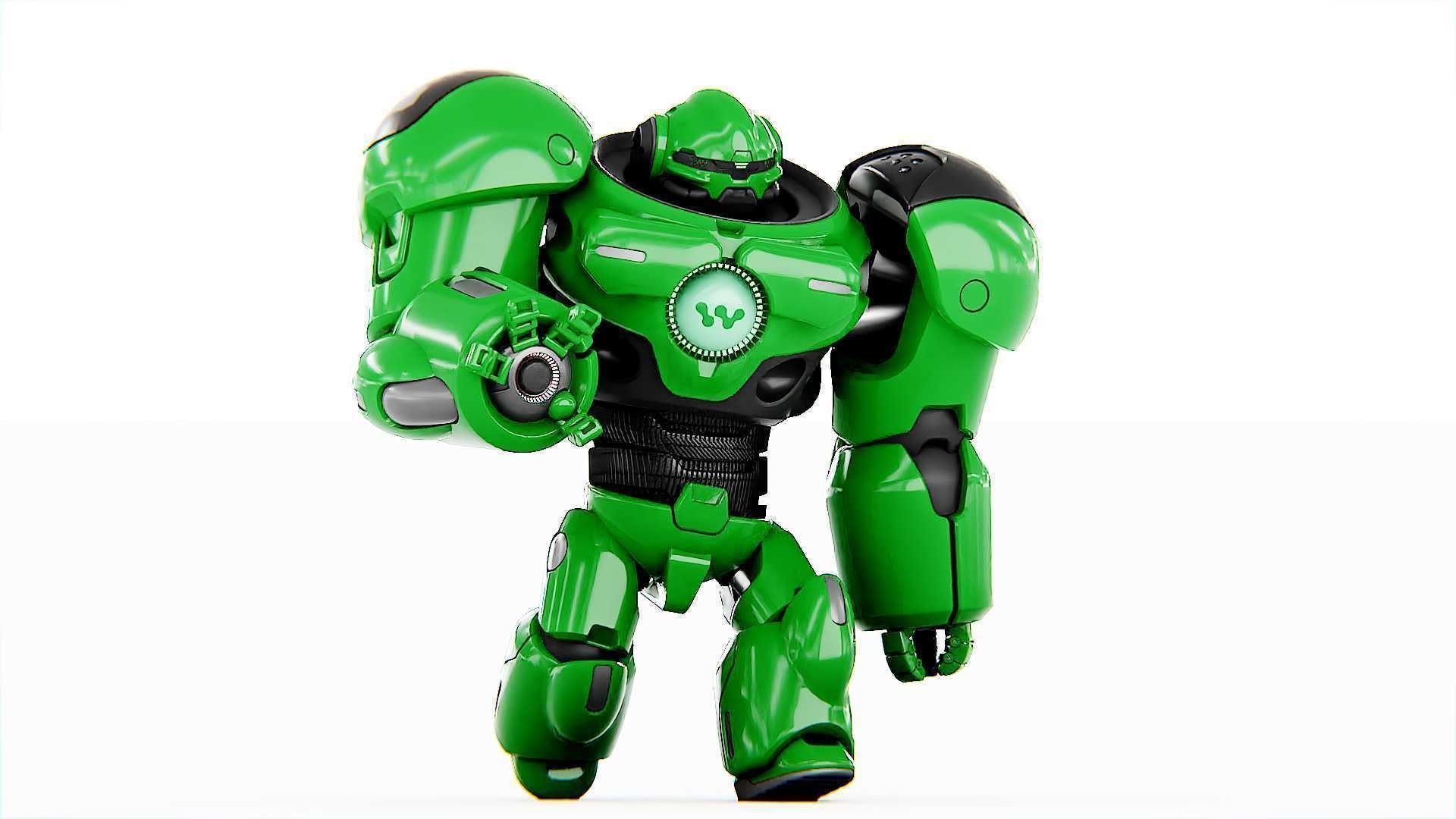 BATTLE DROID  GOLIATH  V-2    RIGGED 3D model_24