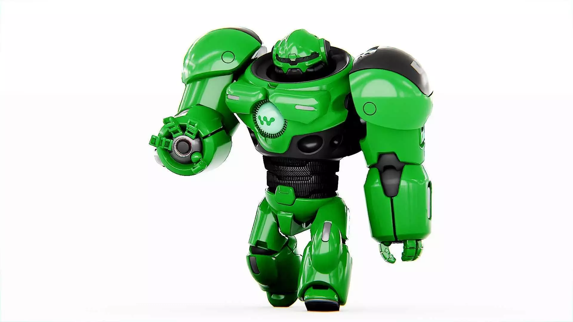 BATTLE DROID  GOLIATH  V-2    RIGGED 3D model_0