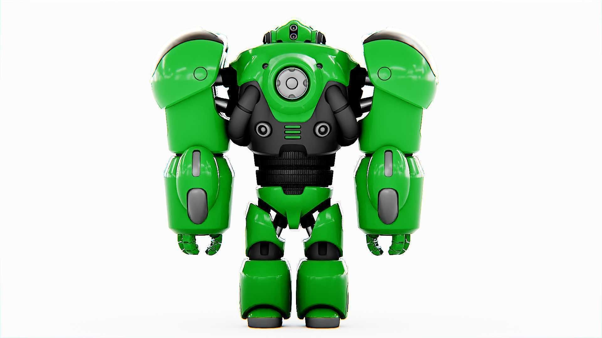 BATTLE DROID  GOLIATH  V-2    RIGGED 3D model_20