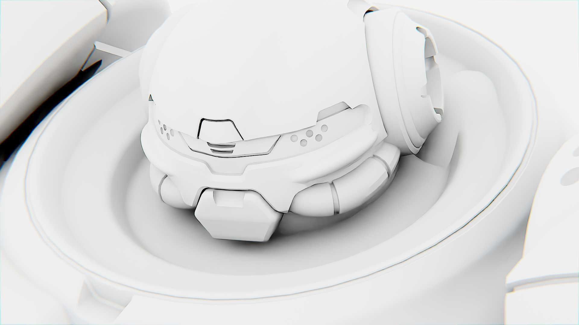 BATTLE DROID  GOLIATH  V-2    RIGGED 3D model_31