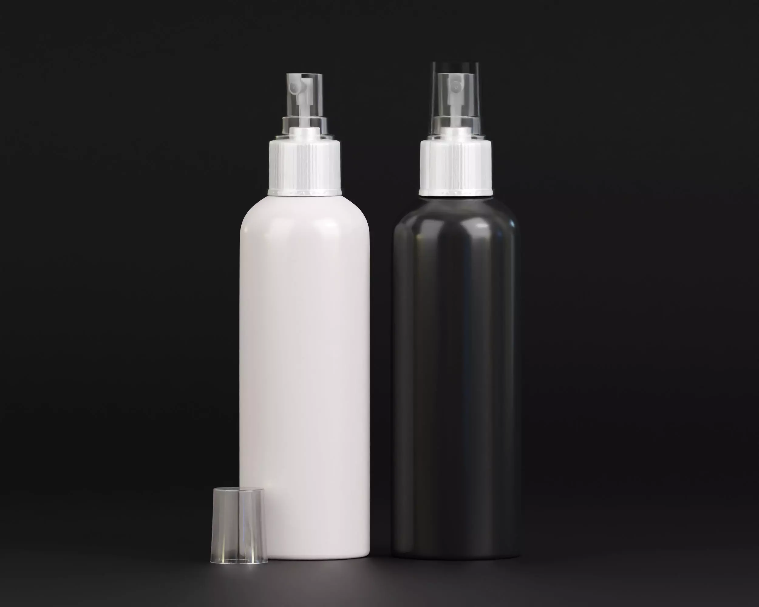 Spray bottle Low-poly 3D model_0