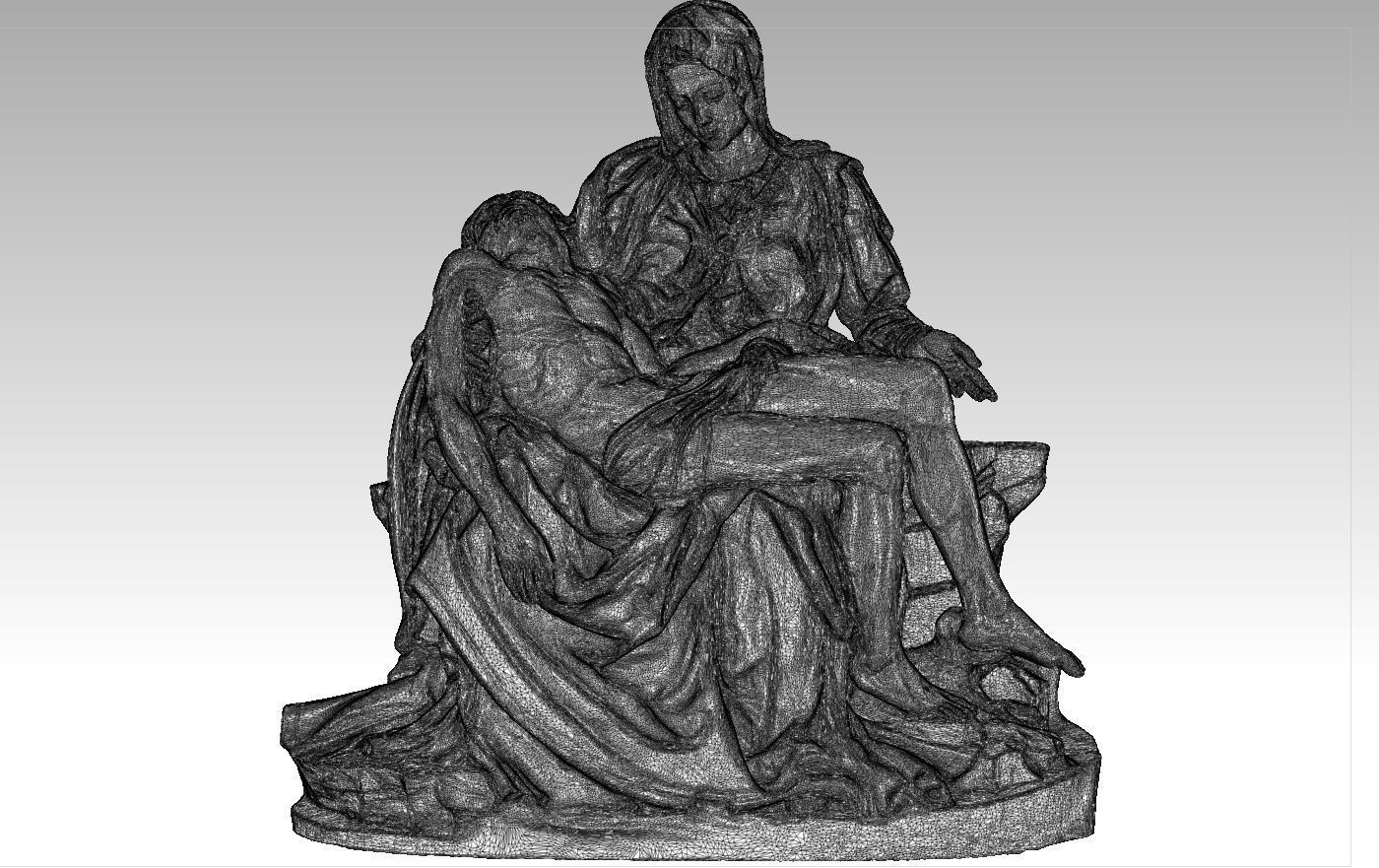 Michelangelo Pieta Vatcano 3D print model_6