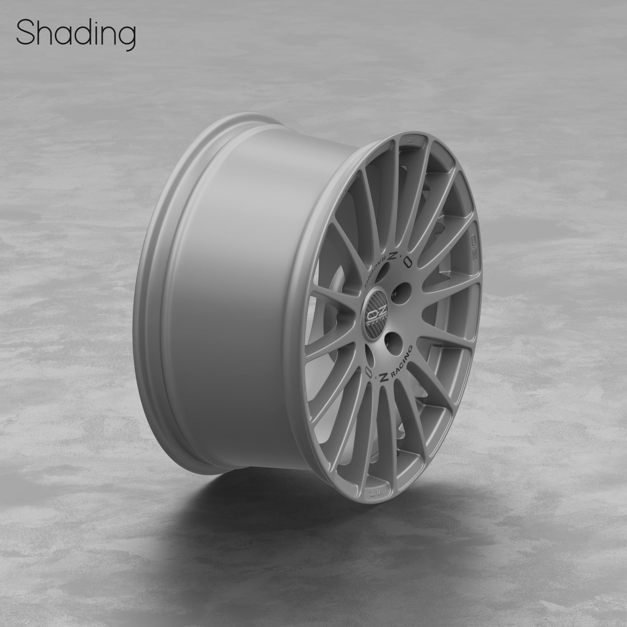 OZ Racing Superturismo GT Wheel 3D Model 3D model_6