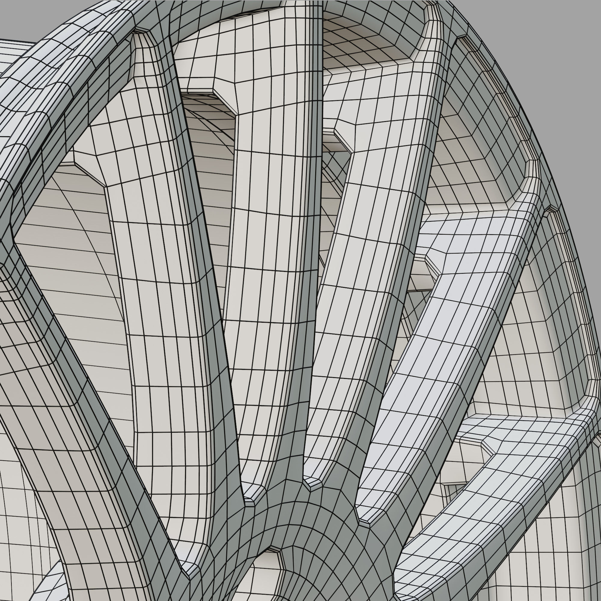 OZ Racing Superturismo GT Wheel 3D Model 3D model_15