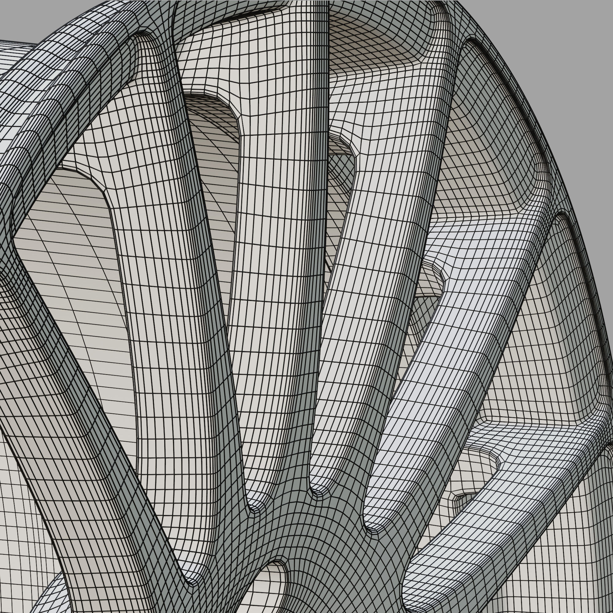 OZ Racing Superturismo GT Wheel 3D Model 3D model_16