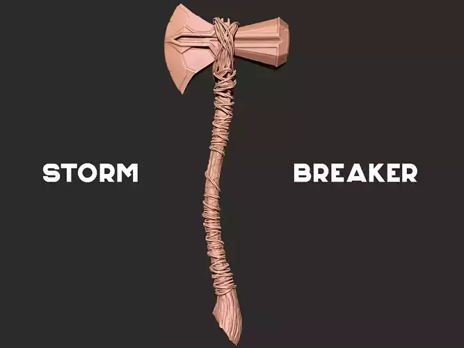 Thor - Stormbreaker  3D print model