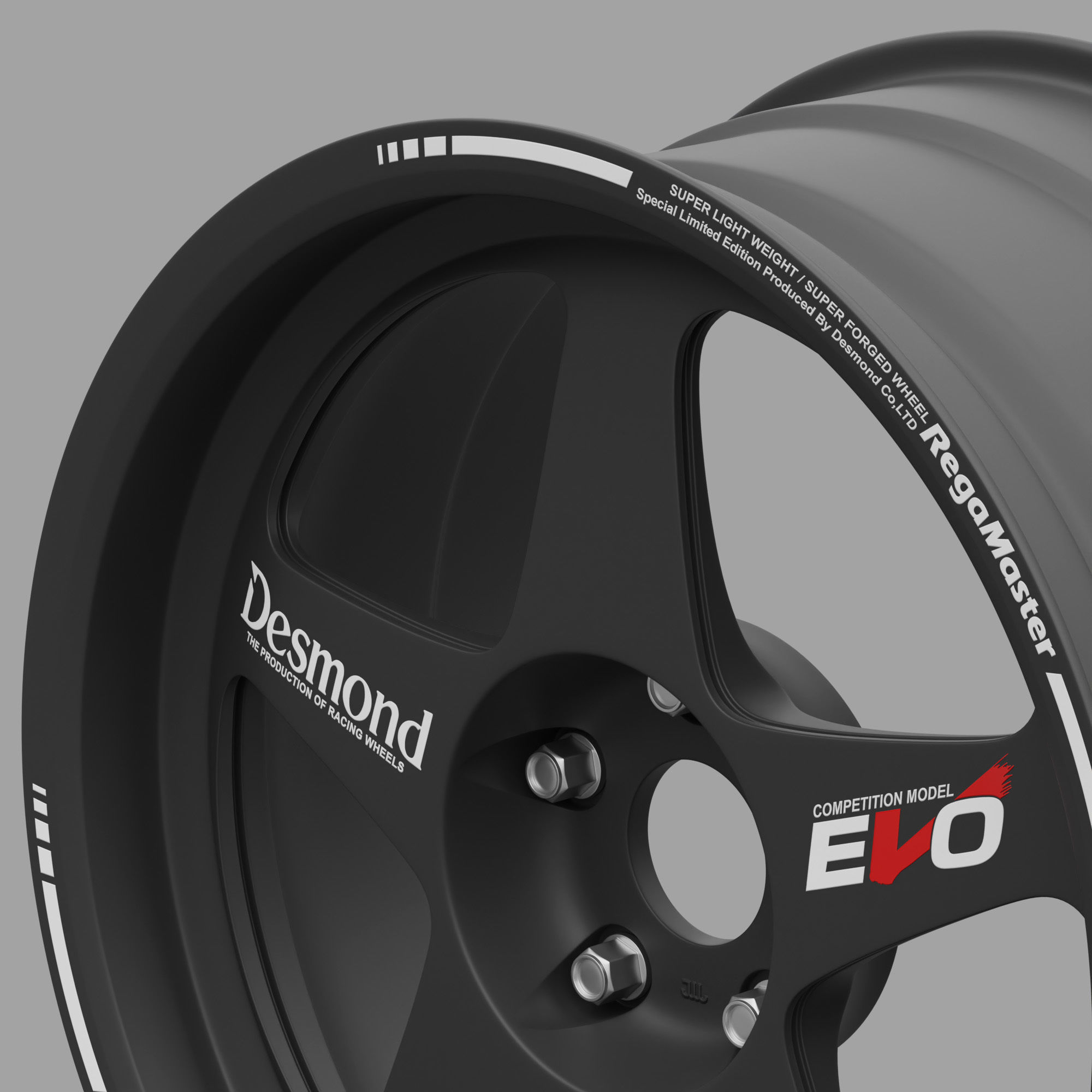 Desmond RegaMaster EVO Wheel 3D Model 3D model_14